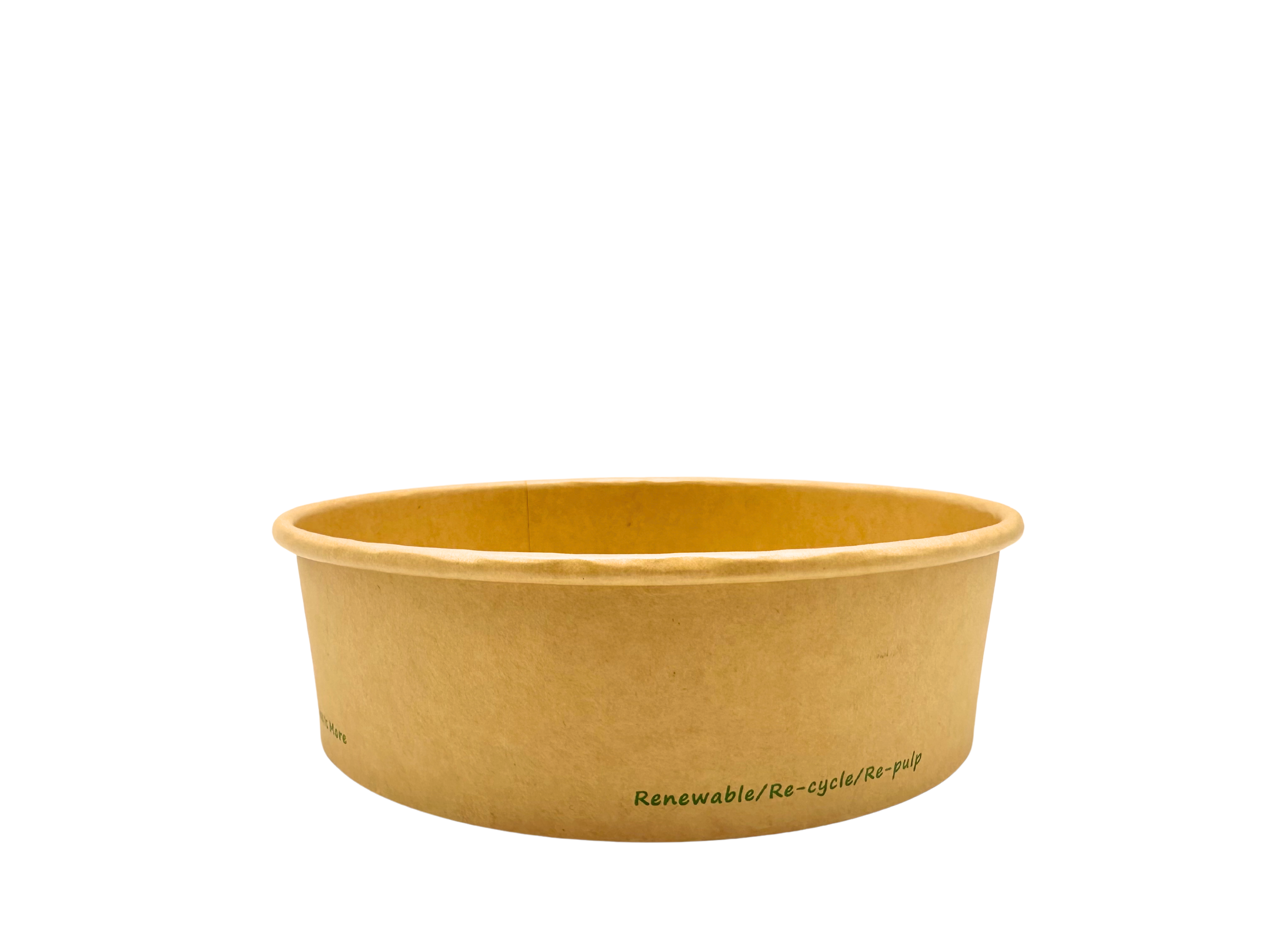 600ml Kraft Paper Bowl (165 x 150 x 48mm)