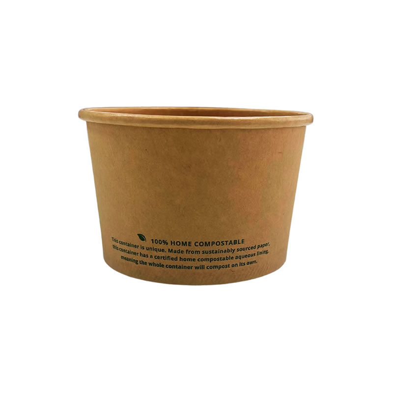 16oz (480ml) Kraft Paper Bowl (115 x 98 x 78mm)