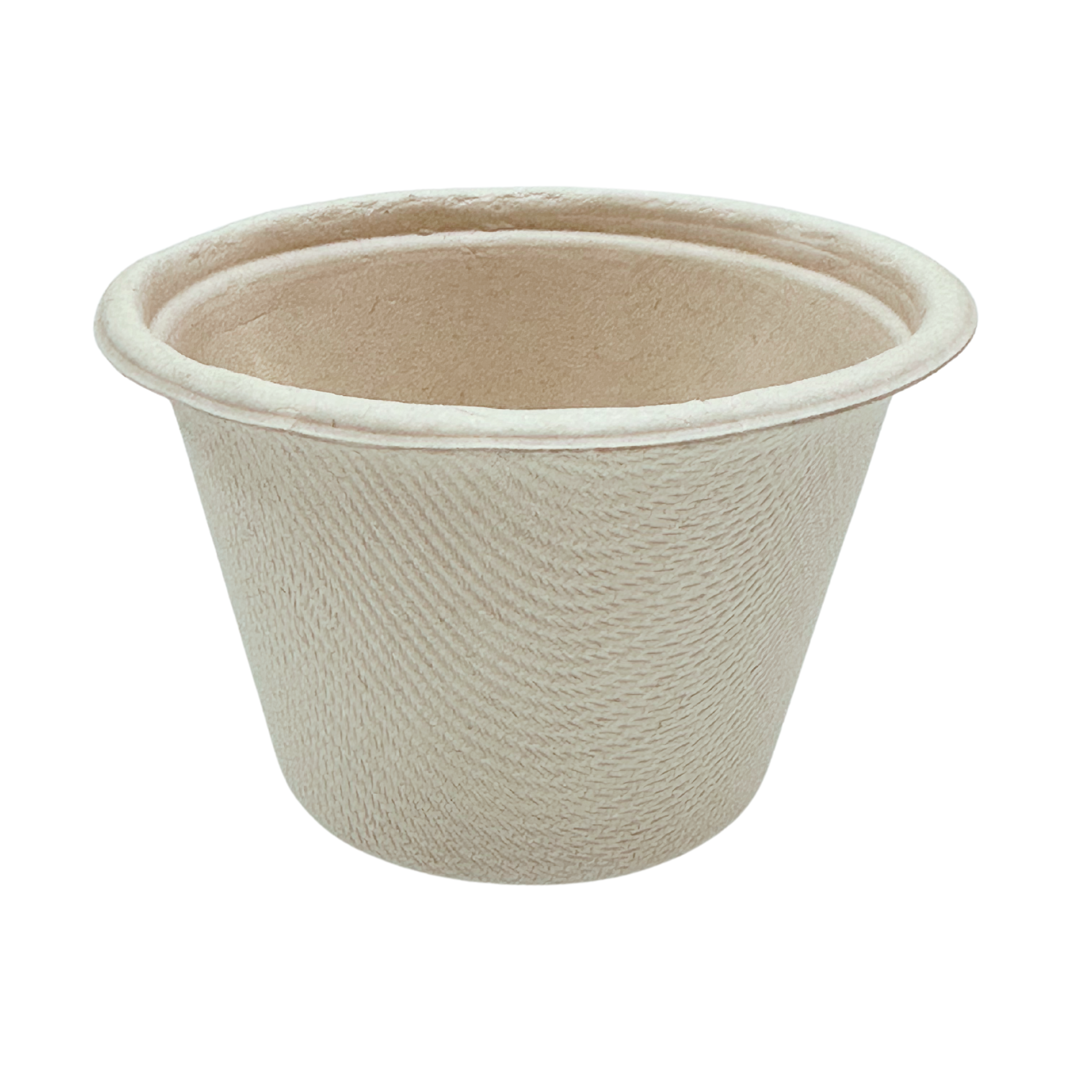 4oz Bagasse Deli Pot and Lid (Ø7.5 x 4.8CM)