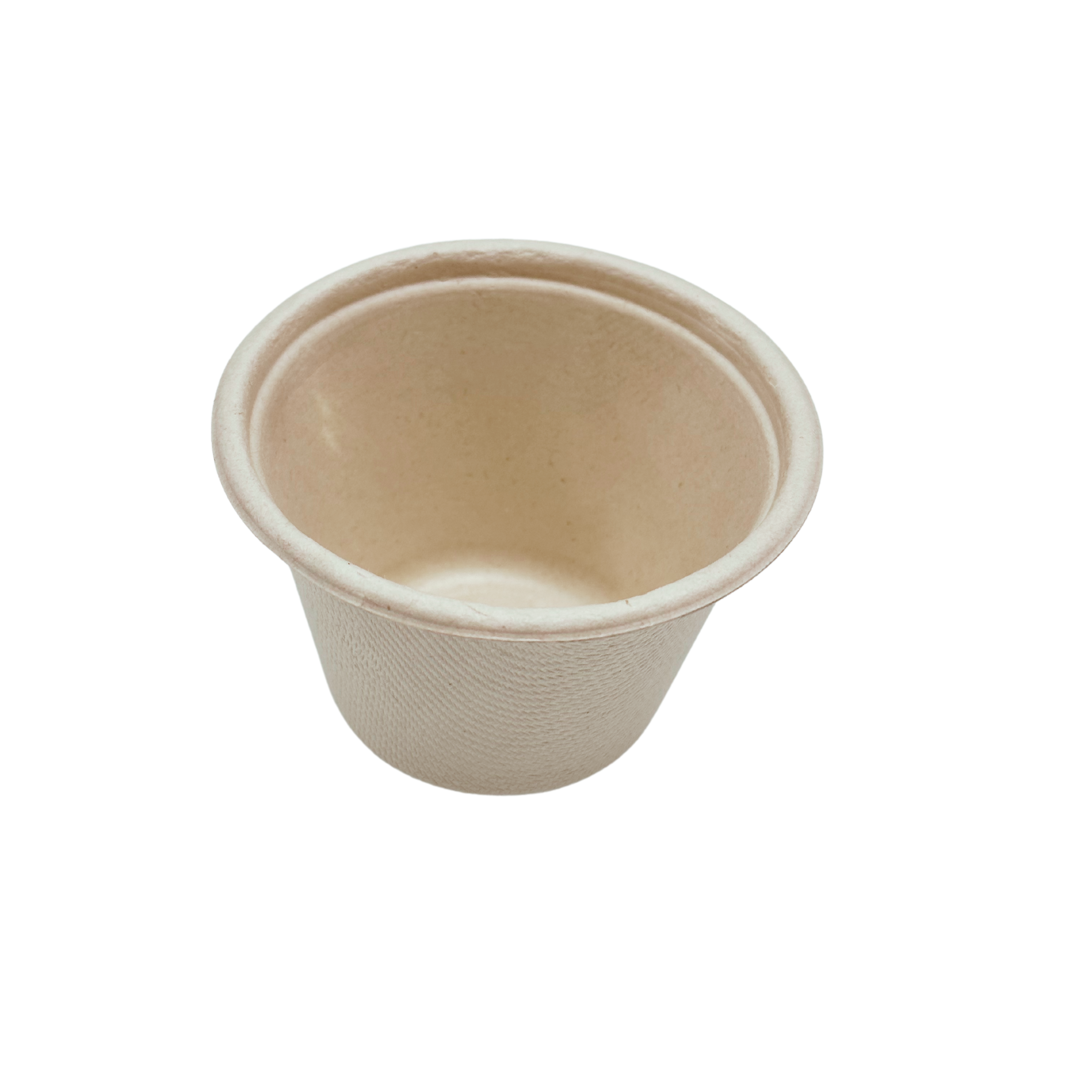 4oz Bagasse Deli Pot and Lid (Ø7.5 x 4.8CM)