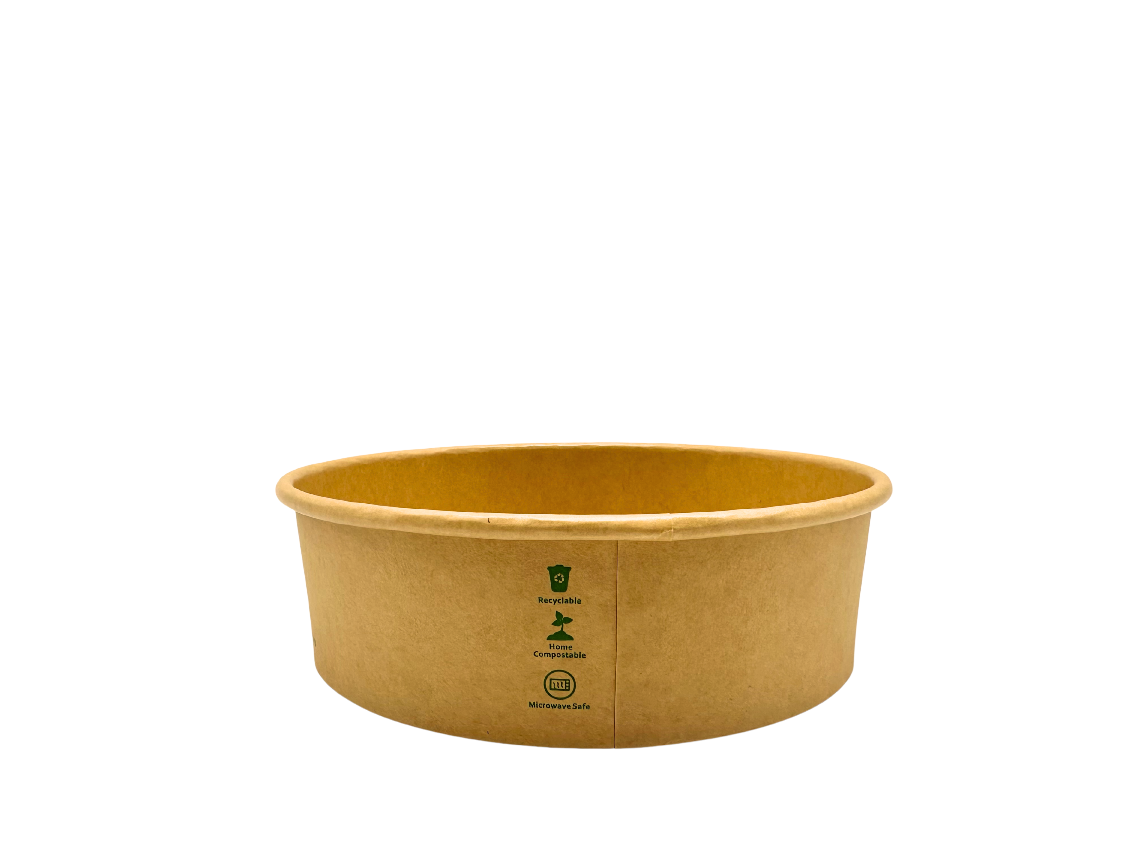 600ml Kraft Paper Bowl (165 x 150 x 48mm)