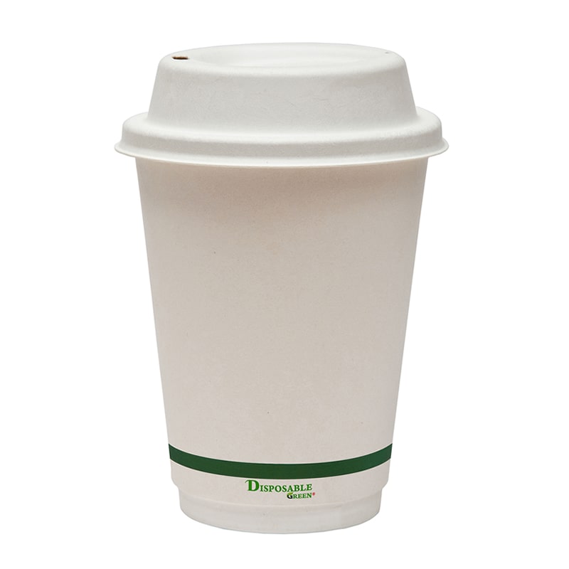 Sample-12oz (285ml) NEXTGEN Certified<br>Home Compostable Double Wall Coffee Cups