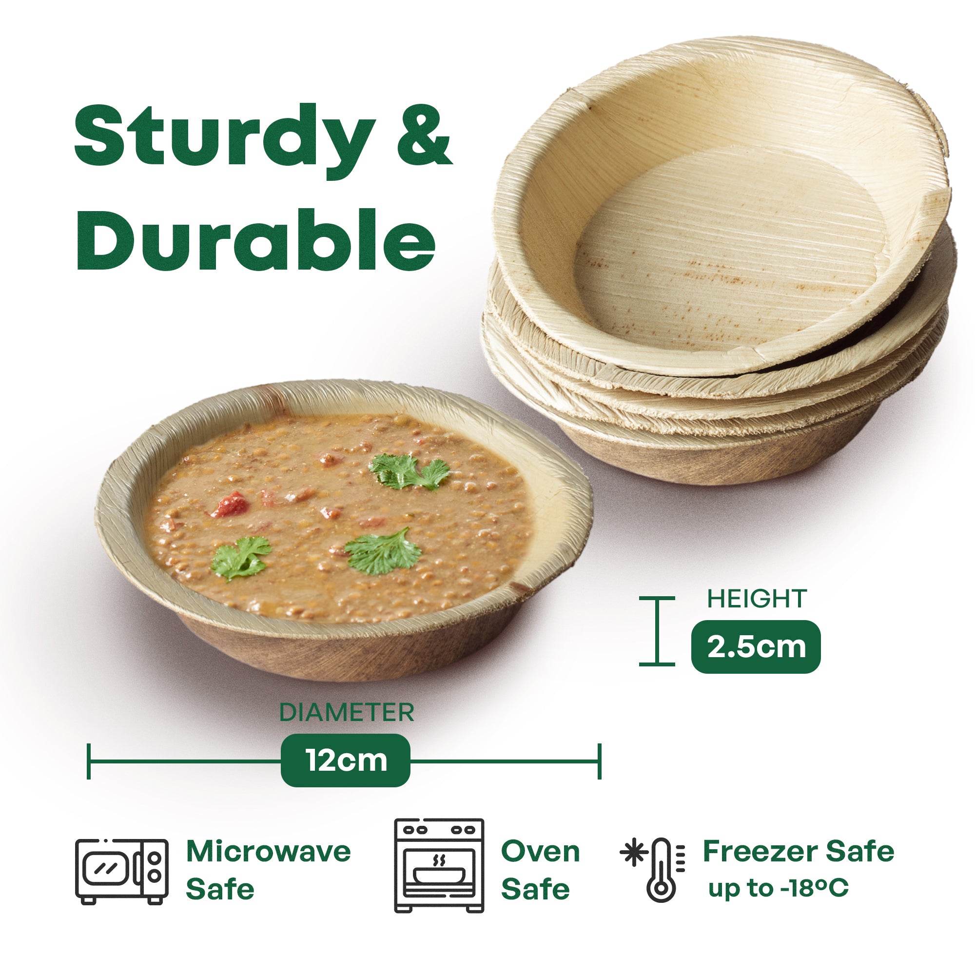 Round Bowl - 12cm x 2.5D cm