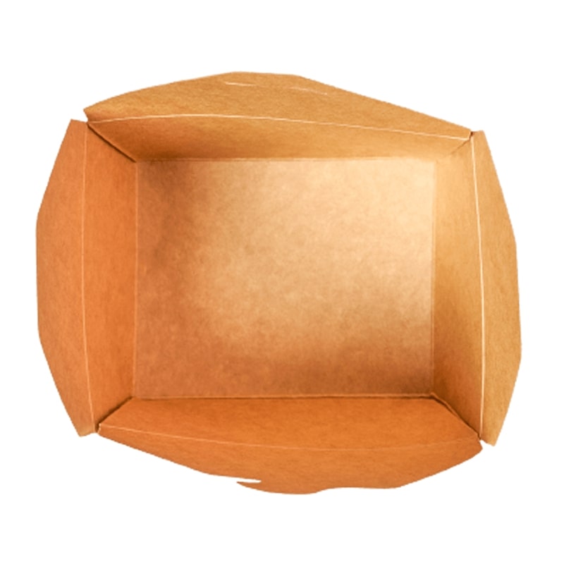 Sample- 800ml Kraft Paper Box (130mm x 105mm/ 112mm x 90mm/ 65mm)