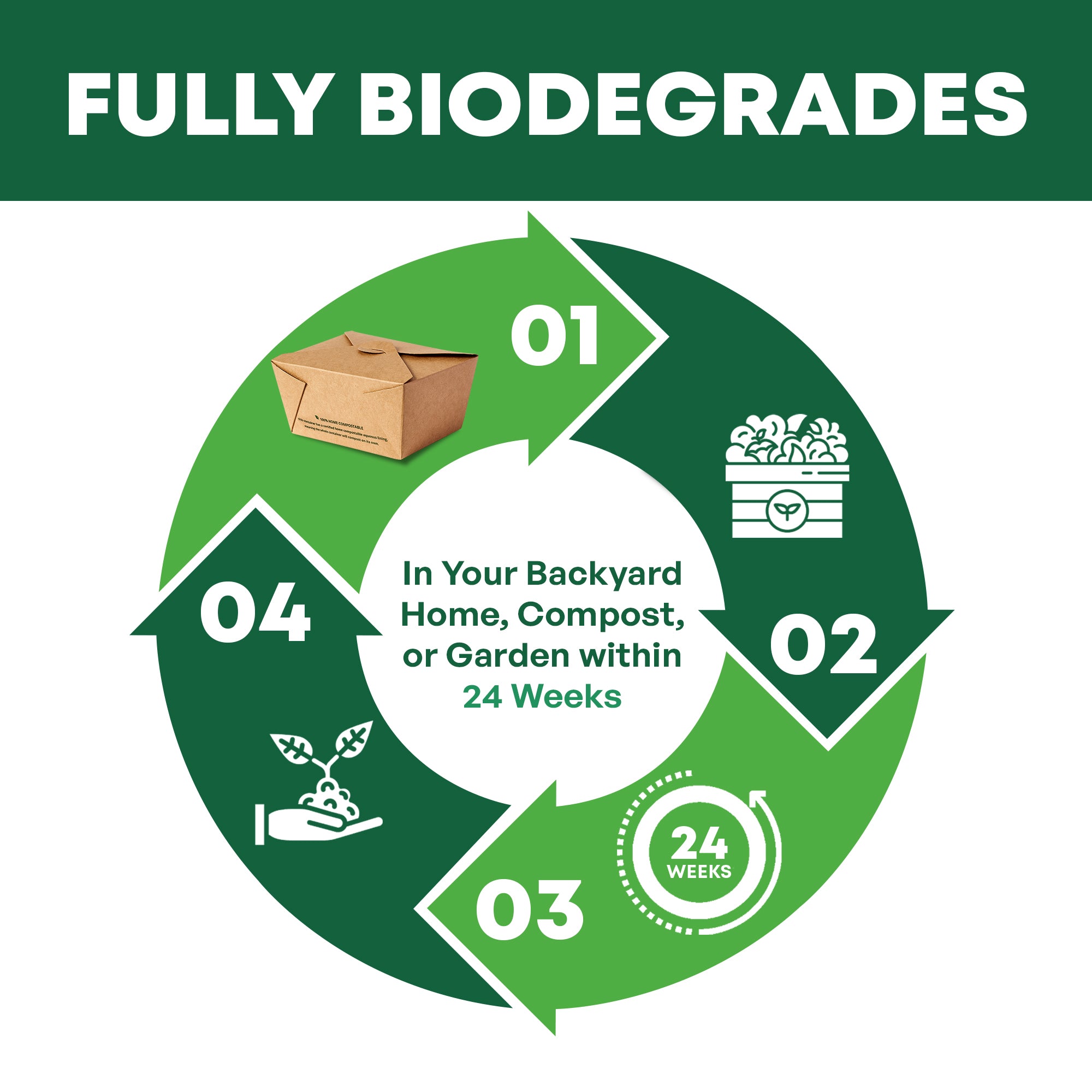 800ml Kraft Paper Box (130mm x 105mm/ 112mm x 90mm/ 65mm)