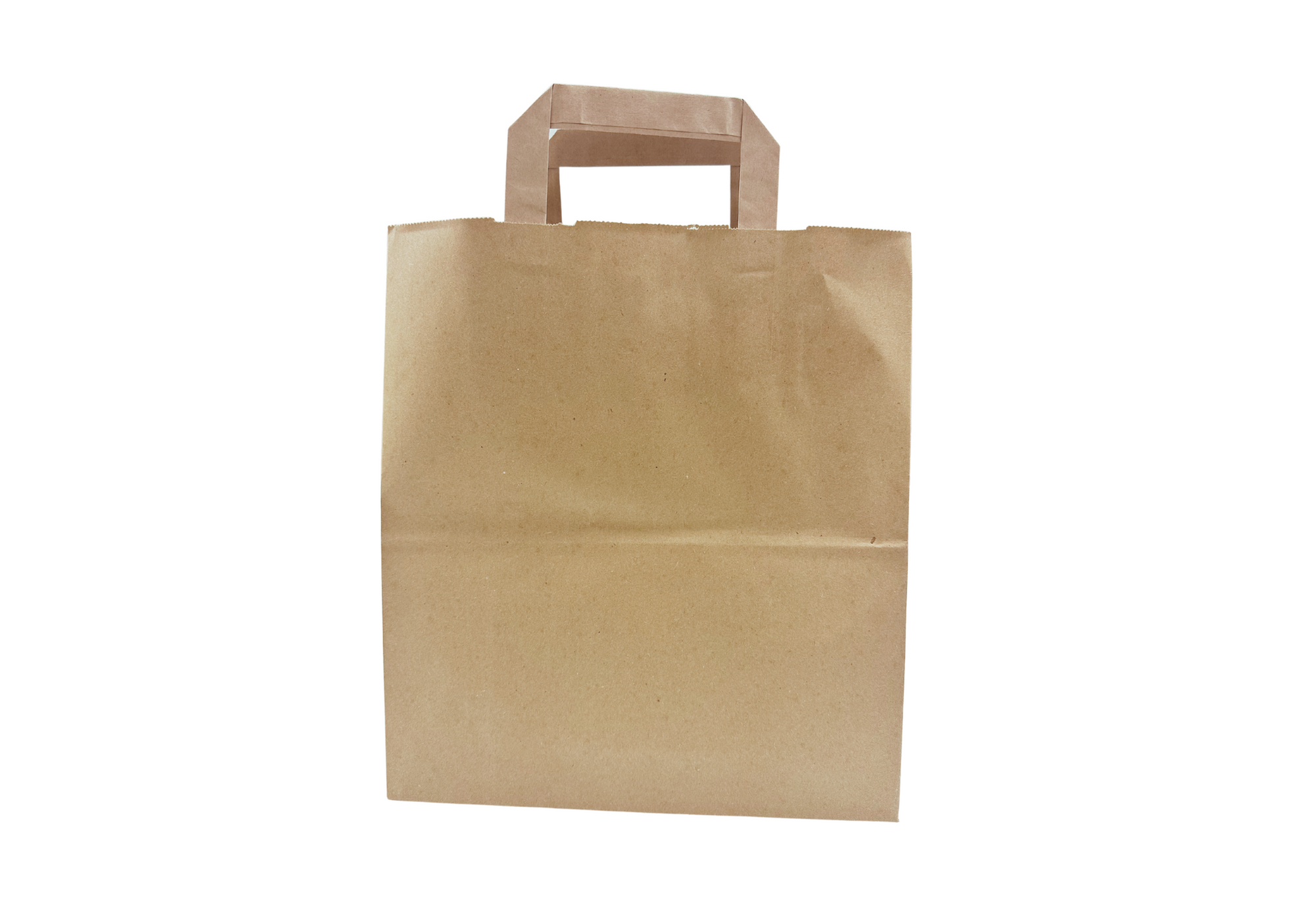 Sample- Large SOS Recycled Kraft Paper Bag<br>(260x140x290mm/10x5.5x12")