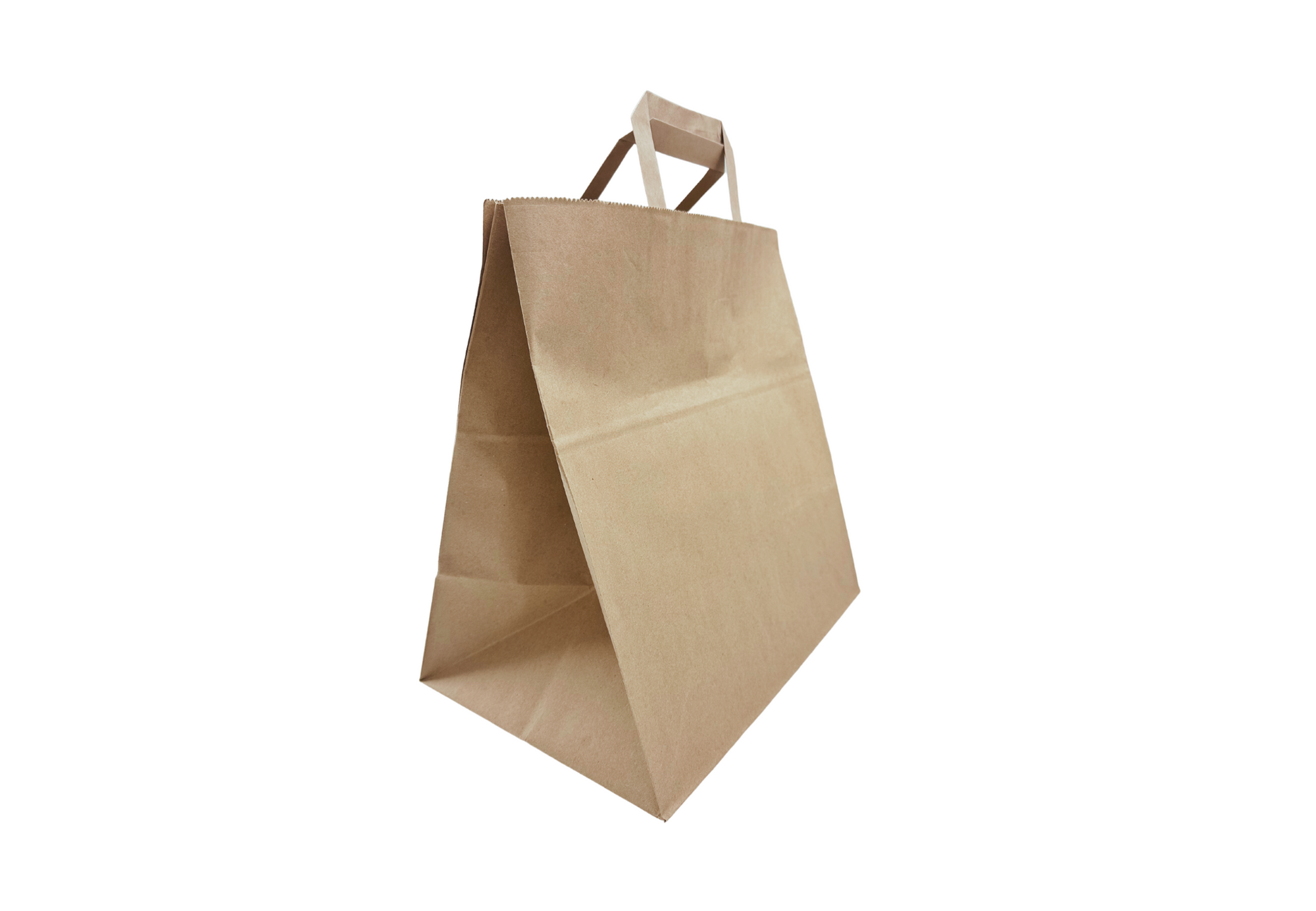 Sample- XLarge SOS Recycled Kraft Paper Bag<br>(320x210x330mm/13x8.5x13")