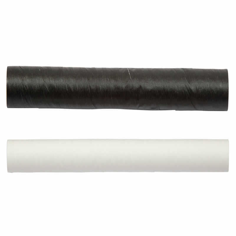 8mm Paper Straw 20cm long Black