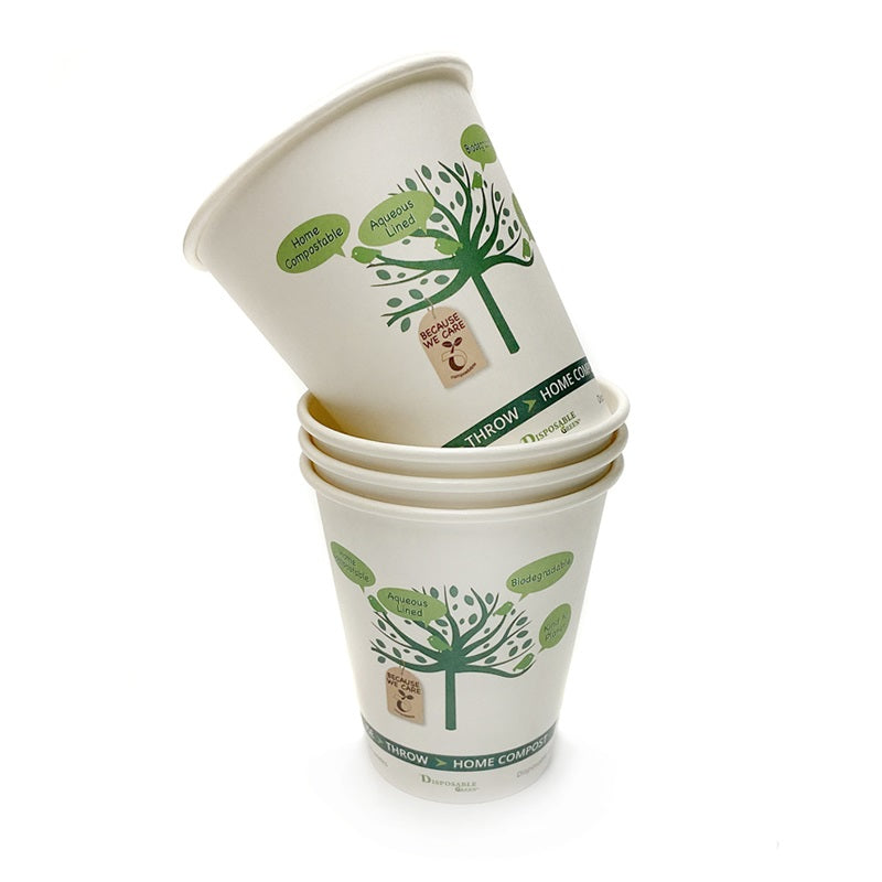 16oz NEXTGEN Certified Home Compostable Single Wall Tree Coffee Cups