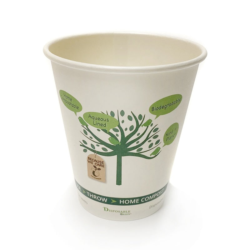 16oz NEXTGEN Certified Home Compostable Single Wall Tree Coffee Cups