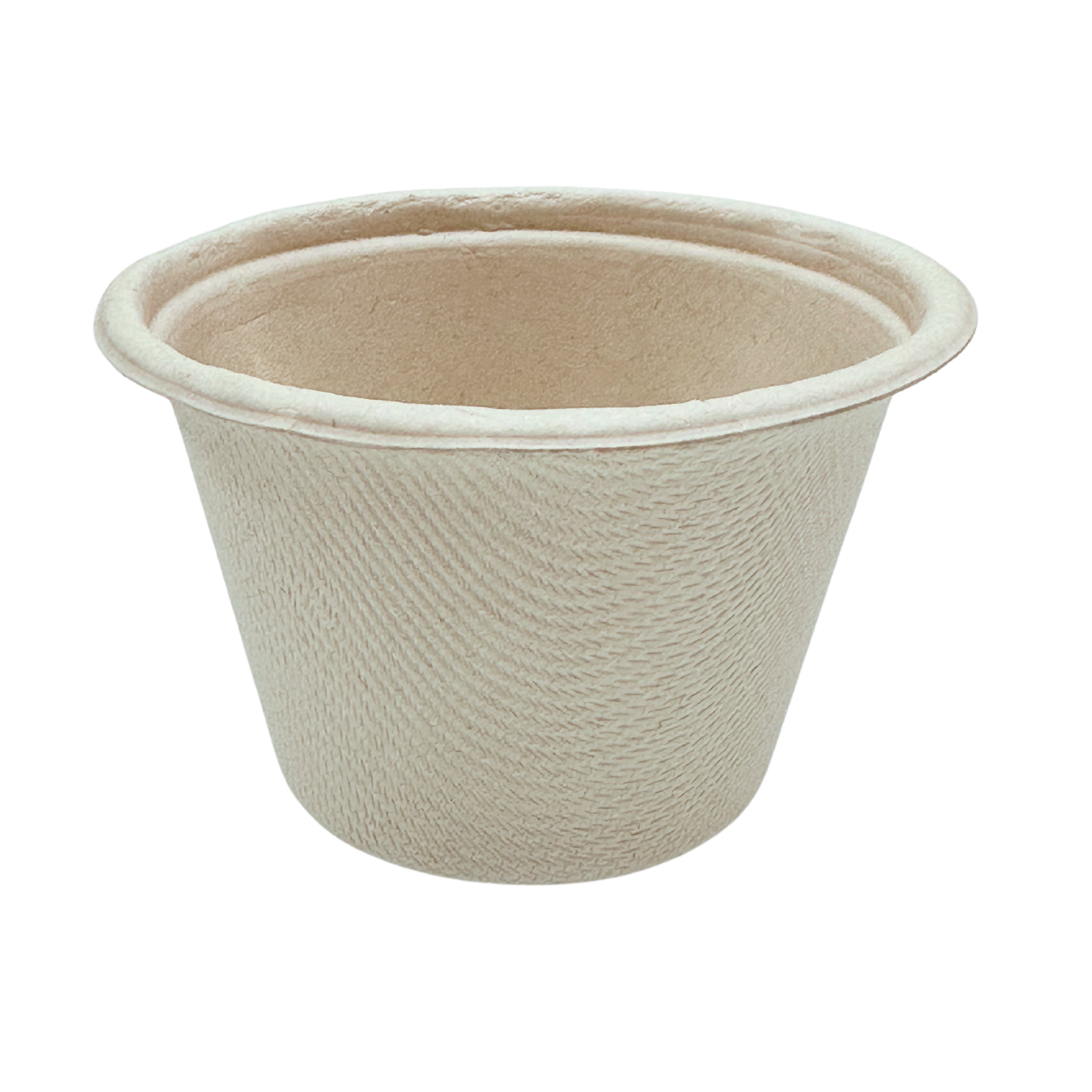 Sample-4oz Bagasse Deli Pot and Lid (Ø7.5 x 4.8CM)