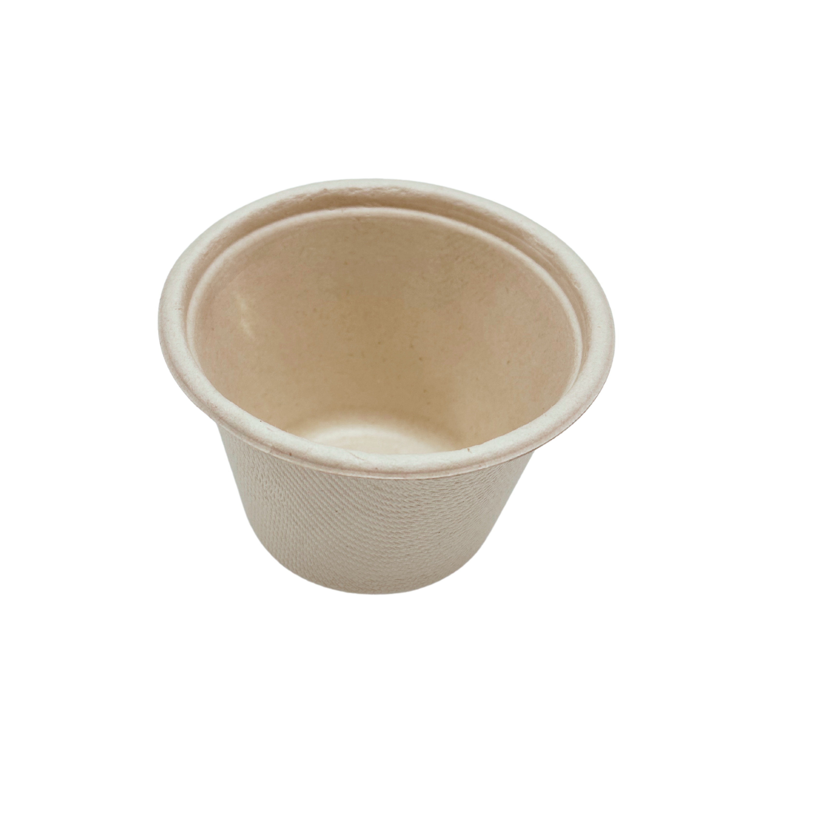 Sample-4oz Bagasse Deli Pot and Lid (Ø7.5 x 4.8CM)