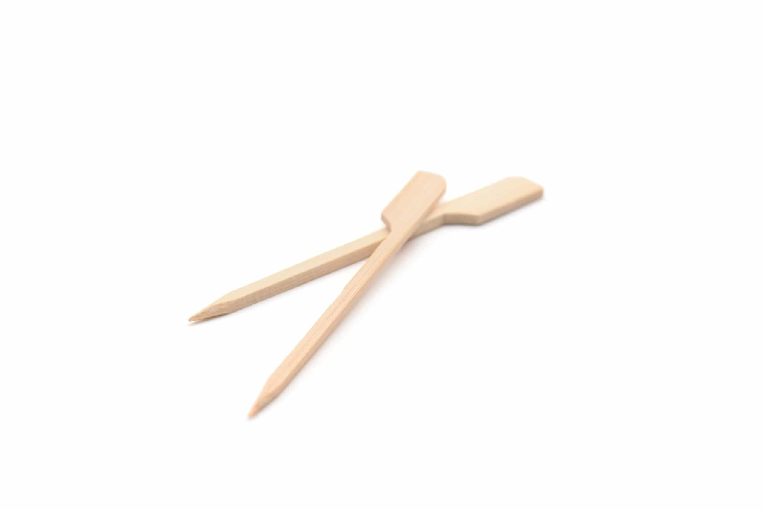 GreenPak Supplies Gun-Shaped Bamboo Skewer 90mm 1000-Pack
