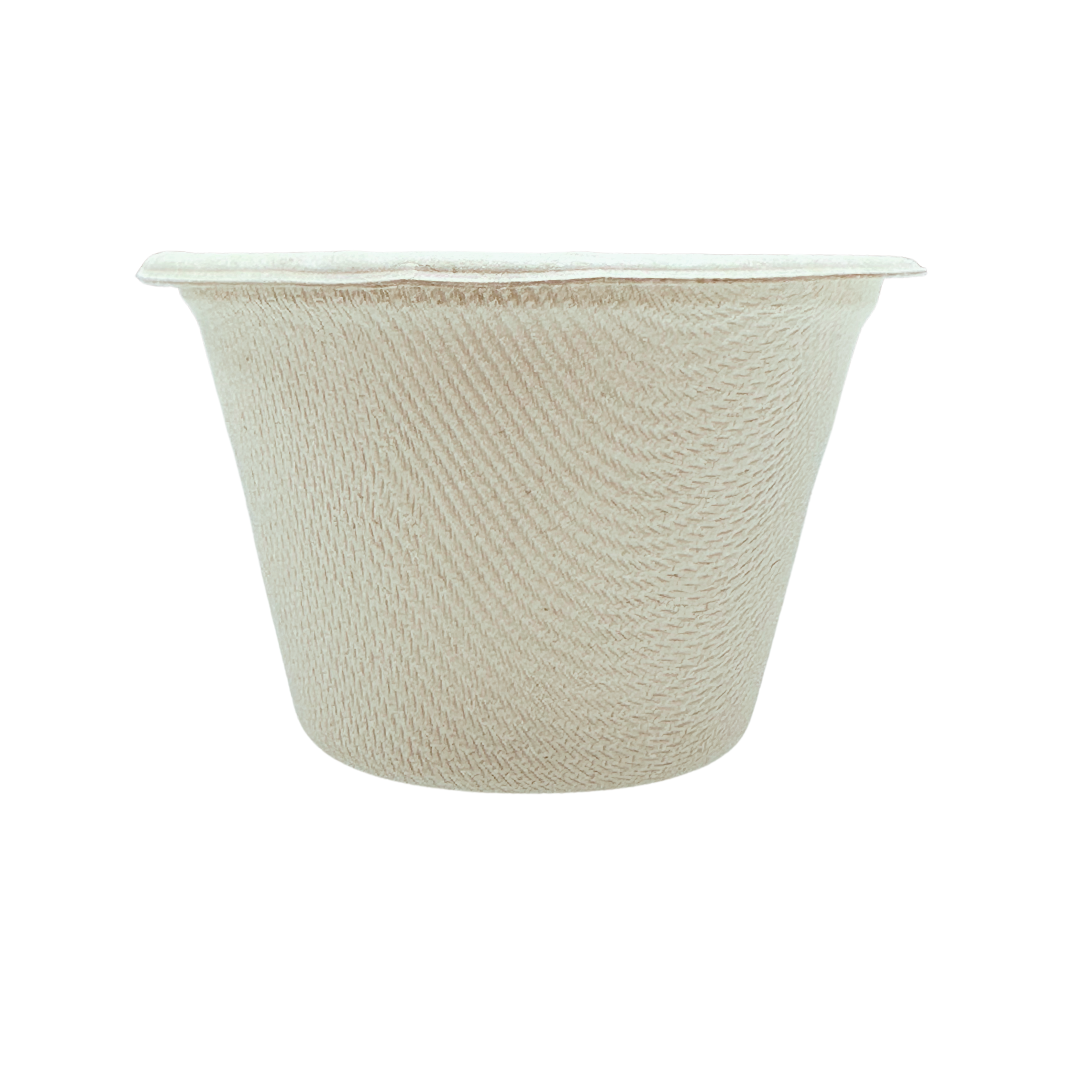 Sample-4oz Bagasse Deli Pot and Lid (Ø7.5 x 4.8CM)