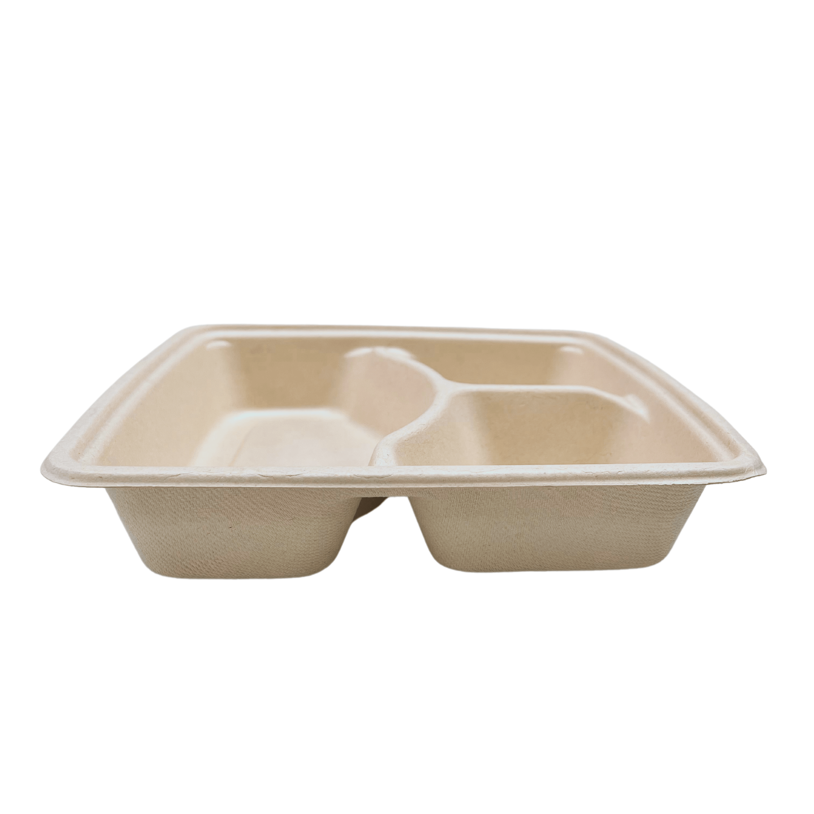 Sample-23cm x 5cm Square Bagasse Plate 3 CPT