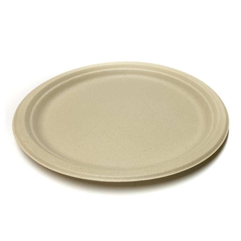 Round Bagasse Plate - 28.5cm (11 inches)