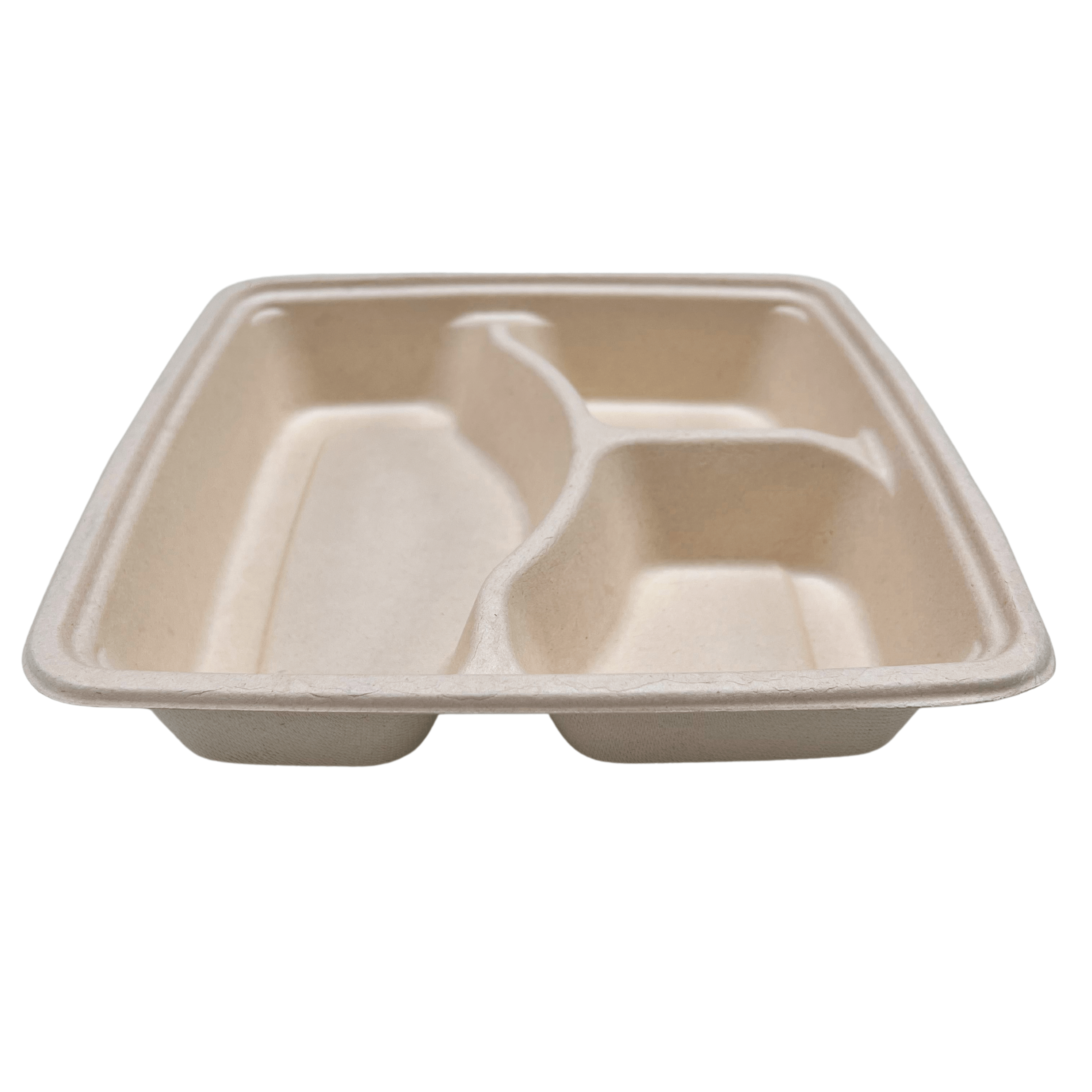 Sample-23cm x 5cm Square Bagasse Plate 3 CPT