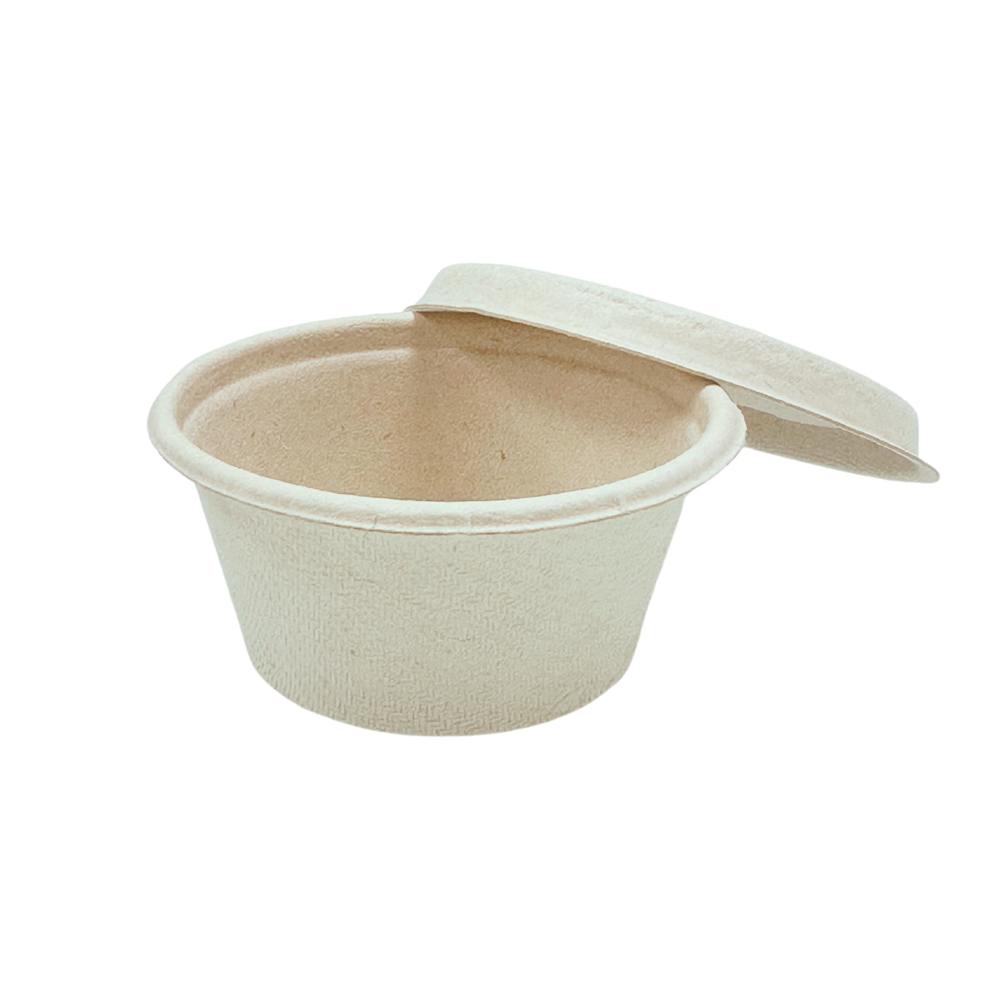 Sample-2oz Bagasse Deli Pot and Lid (Ø6.2 x 3CM)