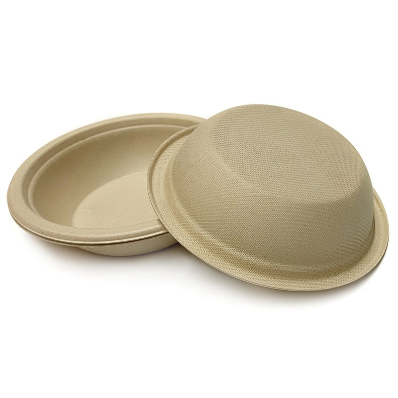 Sample-Round Bagasse Bowl 12oz (340ml) 15cm x 3.5cm