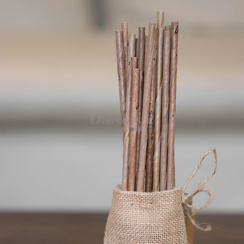 8mm Coconut Palm Leaf Straws