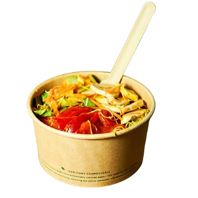 32oz (1000ml) Kraft Paper Bowl (150 x 130 x 73mm)