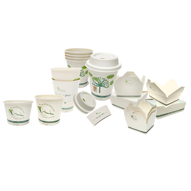 Sample-90mm Home Compostable Sugarcane Pulp Lid fits 10oz, 12oz and 16oz Cups