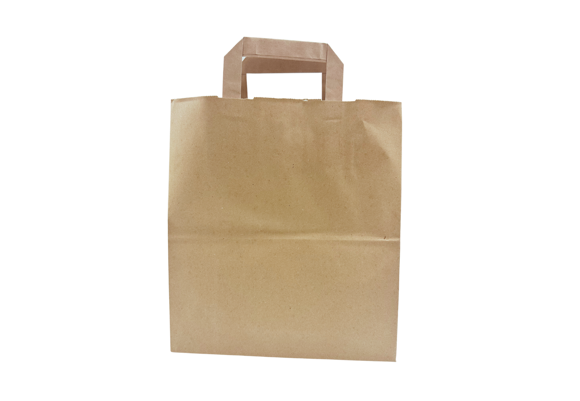 Medium SOS Recycled Kraft Paper Bag<br>(220x100x240mm/9x4x9")