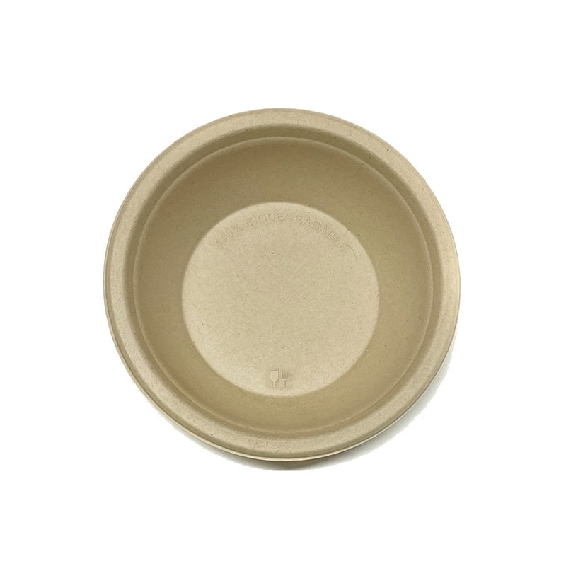 Sample-Round Bagasse Bowl 12oz (340ml) 15cm x 3.5cm